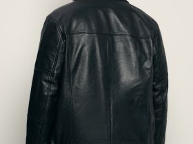 Куртка-косуха из натуральной кожи