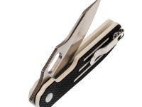 Складной нож Kizer Cormorant, сталь CPM-S35VN, Button Lock, рукоять G10