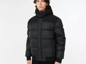 Мужская утеплённая куртка Lacoste со съемным капюшоном