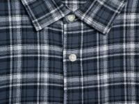 Рубашка в клетку, Серый