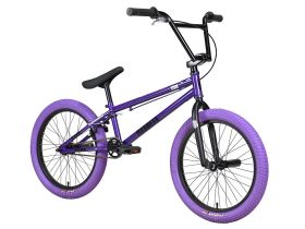 Экстремальный велосипед Stark Madness BMX 4, год 2024, цвет Серый-Синий, ростовка 9