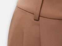 Укороченные брюки широкого кроя