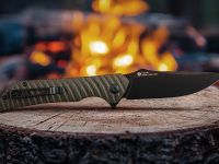 Нож складной Ruike P123-MB, сталь 14C28N, рукоять микарта, хаки