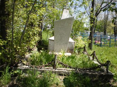 Братская могила партизан, погибших за власть Советов