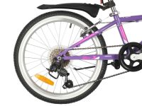 Детский велосипед Novatrack Alice 20, год 2021, цвет Фиолетовый