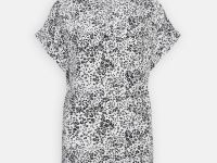 Блузка с коротким рукавом и принтом