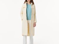 Женский шерстяной свитер Lacoste с круглым вырезом