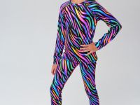 Термокомплект трикот. для девочек: фуфайка (футболка) с длин. рук, брюки для эпизод. использования