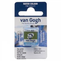 Акварель Talens "Van Gogh" в кювете Зеленый травяной