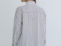 Блузка из сатина, Коричневый