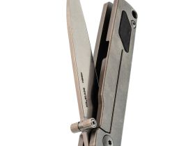 Складной нож Mr.Blade Style stonewashed сталь N690, рукоять Grey Titanium