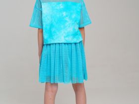 Юбка-легинсы трикотажные для девочек