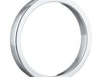 Обручальное кольцо из белого золота с бриллиантом э4701кц08110300