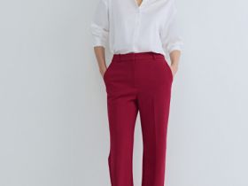 Блузка из сатина, Белый