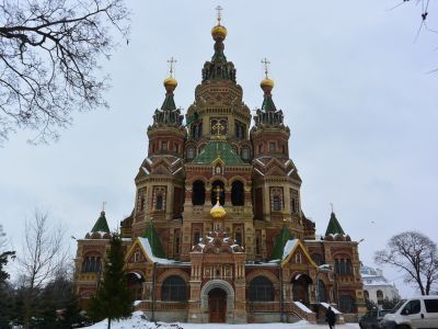 Б. Собор Петра и Павла со зданием б. Церковно-приходной школы
