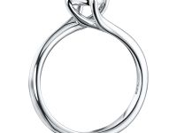 Классическое кольцо из белого золота э4712кц09200304_white