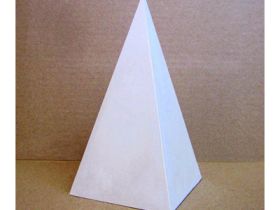 Гипс Пирамида четырехгранная