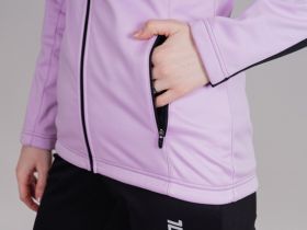 Разминочная куртка Nordski Base Orchid/Black W