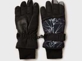 Перчатки текстильные для девочек