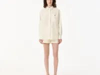 Женская рубашка Lacoste из льна