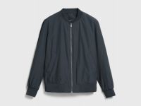 Утеплённый бомбер, Серый