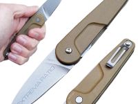 Складной нож Extrema Ratio BD0R, сталь N690, рукоять нейлон, коричневый