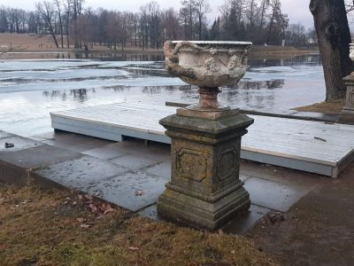 Пристань паромная гранитная