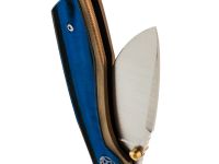 Складной нож Assassin knives Mini Rex, сталь M398, рукоять титан/микарта