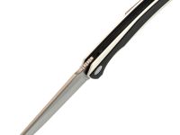 Складной нож TuoTown Xomao, сталь T10S, рукоять Black/White G10