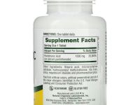 NaturesPlus, Пантотеновая кислота, 1000 мг, 60 таблеток