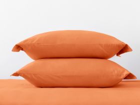 Комплект наволочек Vivid orange с ушками