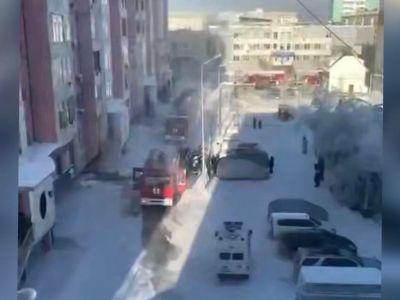 В многоквартирном доме в 202-м микрорайоне Якутска вспыхнул пожар
