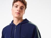 Мужская толстовка Lacoste с капюшоном на молнии