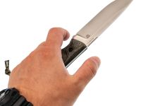 Нож Pocket Wolf Универсал, сталь AUS10Co, рукоять G10, серый