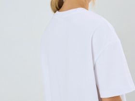 Футболка с принтом O'STIN x Яндекс Книги, Белый