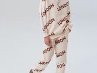 Комплект трикотажный для девочек: толстовка, брюки