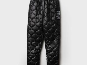 Брюки текстильные утепленные флисом для девочек