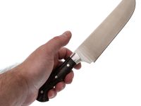 Узбекский нож Пчак, сталь 95Х18, традиционный резной нож