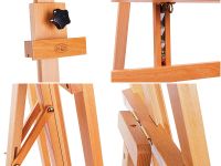 Мольберт Гамма Лира "Студио-01A", бук, с механизмом подъема