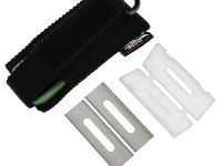 Стропорез с комплектом запасных лезвий, зеленый