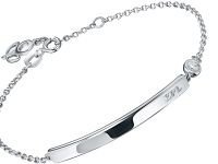 Браслет из серебра с бриллиантом э0601бр05181800