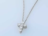 Подвеска из белого золота с бриллиантами э4701пд07210116