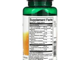 Swanson, Комплекс витаминов C с биофлавоноидами, 60 растительных капсул