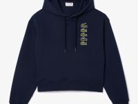 Женская толстовка Lacoste Loose Fit с капюшоном