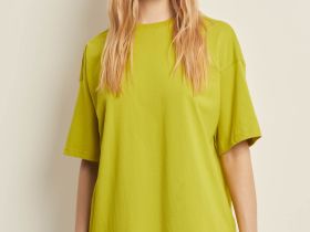 Оверсайз футболка из хлопка