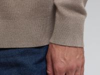 Кардиган с шерстью на молнии