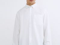 Рубашка из ткани оксфорд, Белый