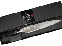 Кухонный нож для тонкой нарезки, Pro-J, Kanetsugu, 6009, сталь VG-10, в картонной коробке