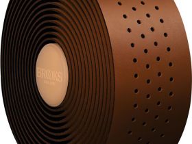 Обмотка руля Brooks Leather Bar Tape (коричневый)