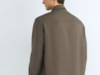 Рубашка из вискозы, Коричневый